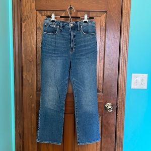 Madewell Slim Demi-Boot Size 30 Jeans in Enright Wash